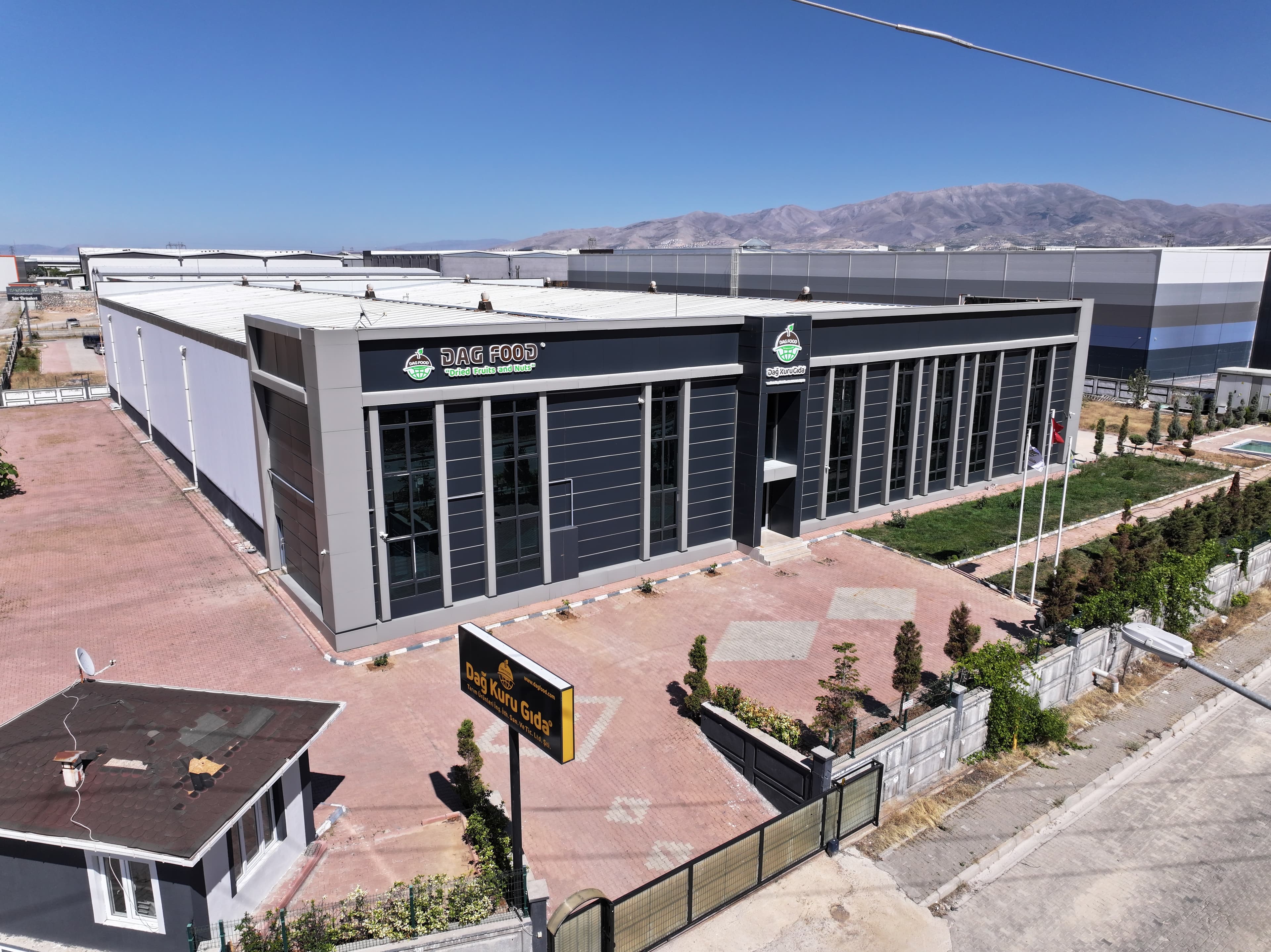 Dag Food facility — aerial view